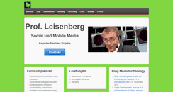 Desktop Screenshot of leisenberg.info